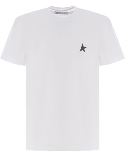 Golden Goose T-shirt Star - Bianco