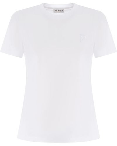 Dondup T-shirt "D" - Bianco