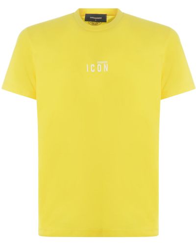 DSquared² T-shirt 2 "Icon" - Giallo