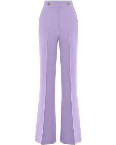 Pinko Pantaloni "Sbozzare" - Viola