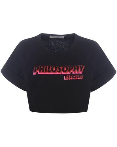Philosophy T-shirt di Lorenzo Serafini "Logo" - Nero