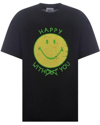 Philosophy T-shirt di Lorenzo Serafini x Smiley - Nero