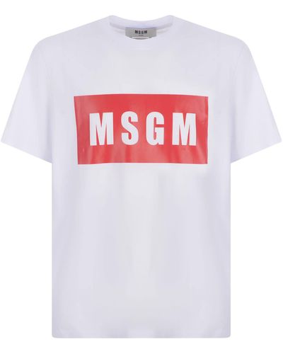 MSGM T-shirt - Bianco