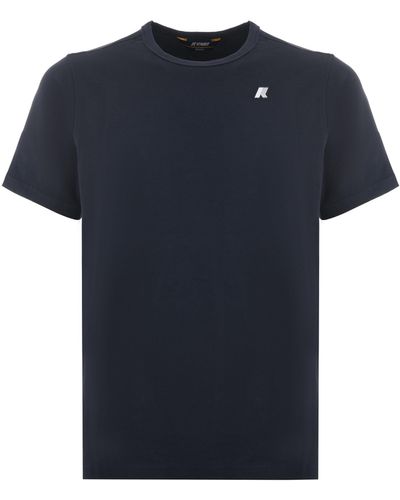 K-Way T-shirt "Adame" - Blu