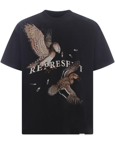 Represent T-shirt "Eagles" - Nero