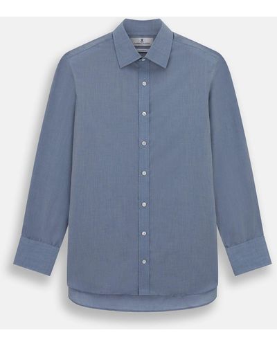 Turnbull & Asser Blue Mayfair Shirt