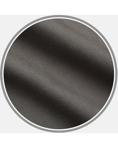 Turnbull & Asser Dusty Sage Plain Cotton Fabric - Multicolour