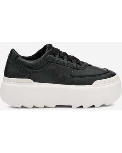 UGG ® Marin Mega Lace Leather Sneakers - Black