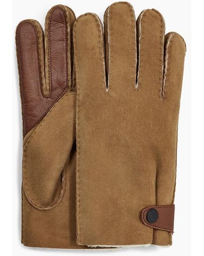 UGG Sheepskin Side Tab Tech Handschoenen - Bruin