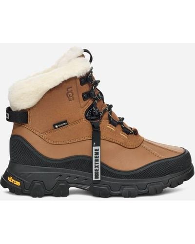 UGG ® Adirondack Meridian Hiker Leather/nubuck/waterproof Cold Weather Boots - Black