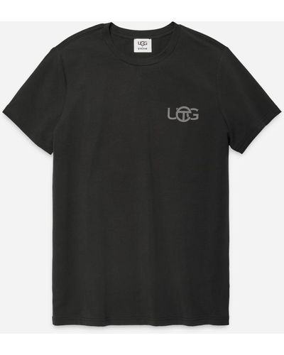 UGG ® X Telfar Logo T-Shirt in Black, Größe XL, Baumwolle - Schwarz