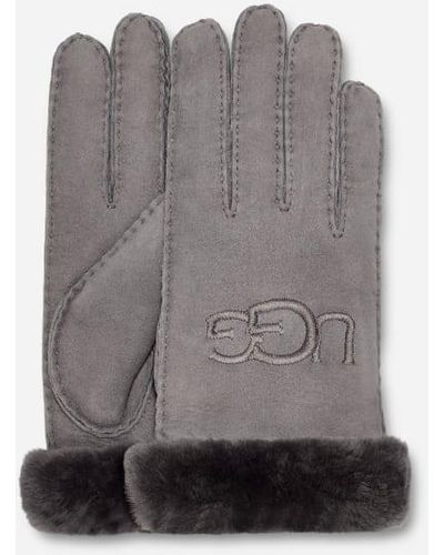 UGG ® Sheepskin Embroidered Handschoenen - Grijs