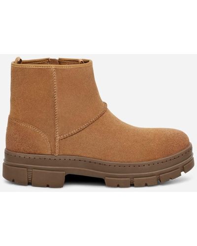 UGG ® Skyview Classic Pull-on Suede Boots|dress Shoes - Natural