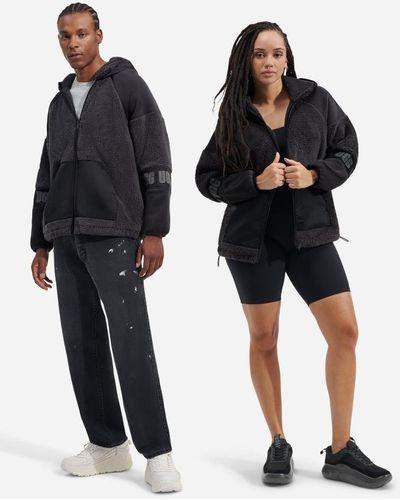 UGG Carrabella ®fluff Jacket Fleece/recycled Materials, Size All Gender S - Black