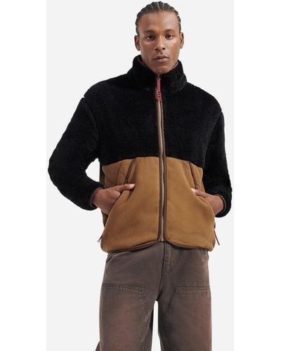 UGG ® Ledger ®fluff Jacket Faux Fur/fleece - Red