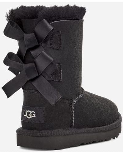 UGG ® Toddlers' Bailey Bow Ii Boot Sheepskin Classic Boots - Black