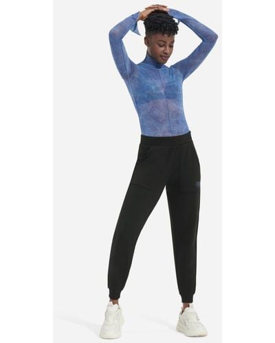 UGG ® Meela Jogger Brushed Fleece Pants - Blue