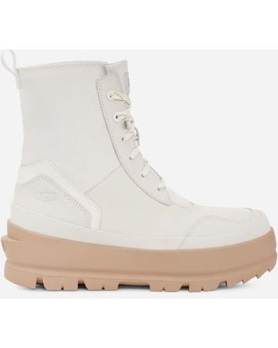 UGG ® The ® Lug Canvas/polyester/recycled Materials Boots - White
