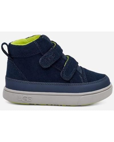 UGG ® Toddlers' Rennon Ii Weather Suede Sneakers - Blue