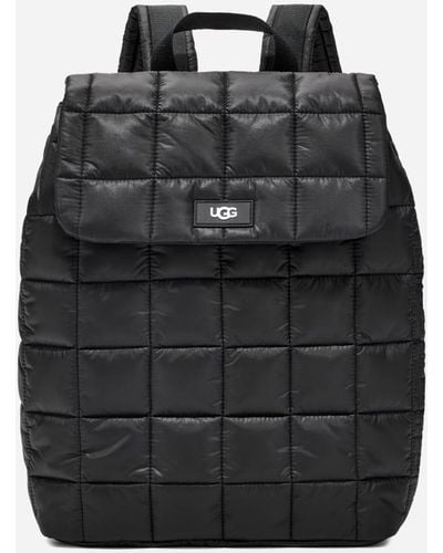 UGG Adaya Backpack Puff Nylon Backpacks - Black
