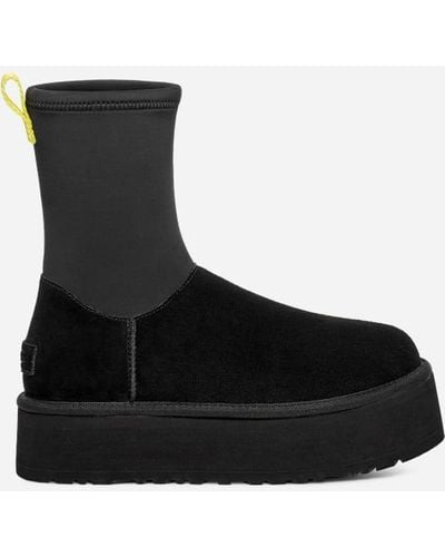 UGG Botte Classic Dipper in Black, Taille 38, Cuir - Noir