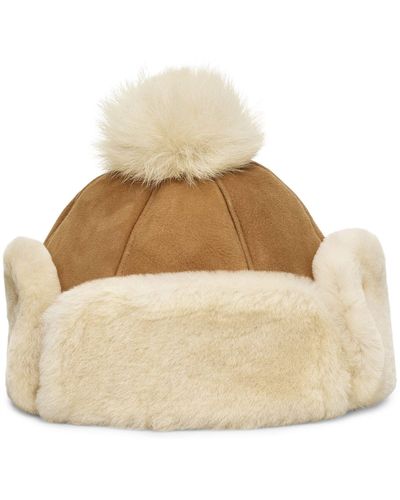 UGG Up Flap Hat Boots - Brown