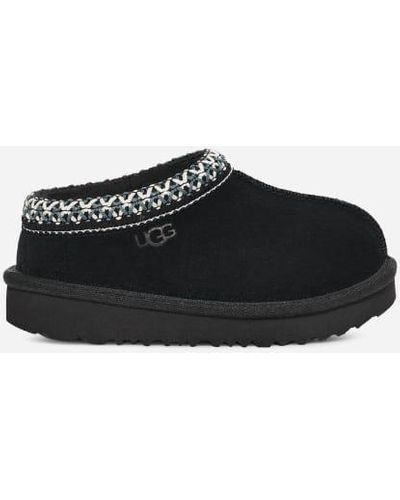 UGG ® Toddlers' Tasman Ii Slipper Suede Clogs|slippers - Black