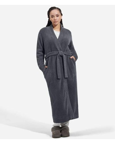 UGG ® Lenny Robe Ii Cosy Knit Dressing Gowns - Blue