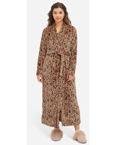 UGG ® Marlow Robe Fleece Robes - Brown