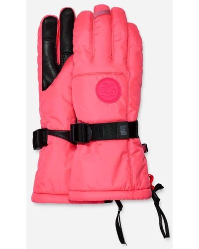 UGG Gant de protection Shasta in Pink Glow, Taille L, Autre - Rose