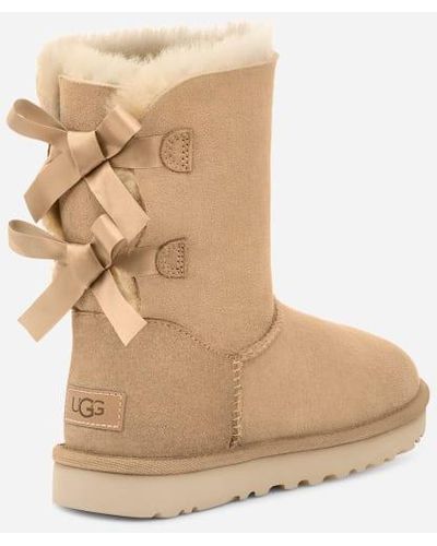 UGG Bailey Bow Ii Water-resistant Boots - Natural