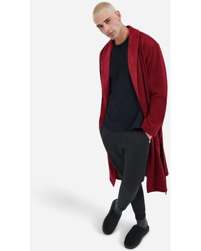UGG Robinson Fleece Robes - Red