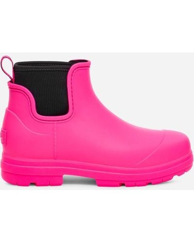 UGG ® Droplet Synthetic/textile Rain Boots - Pink