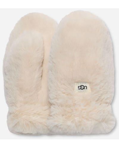 UGG ® Toddlers' Faux Fur Mitten Polyester Gloves - Multicolor