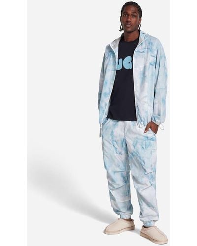 UGG ® Rixen Cargo Print-joggingbroek - Blauw