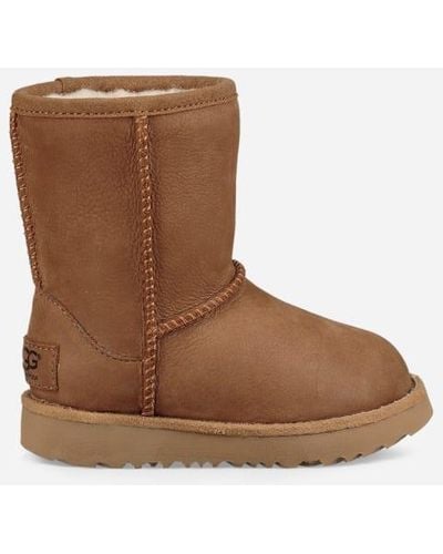 UGG ® Toddlers' Classic Ii Weather Short Leather Classic Boots - Brown