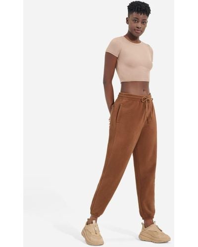 UGG ® Cassady Micro ®fluff Pant Fleece Trousers - Multicolour