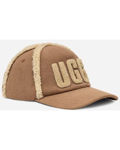 UGG ® Honkbalpet Van Gebonden Fleece - Zwart