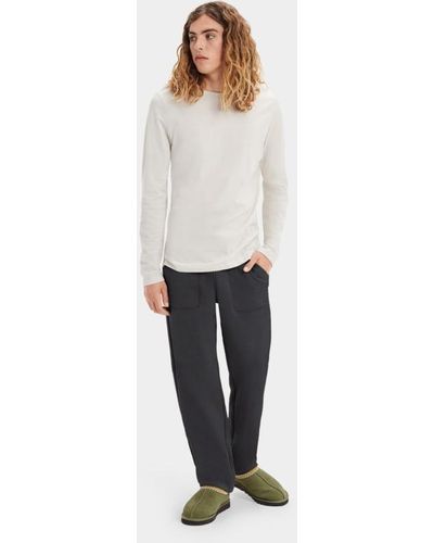 UGG ® Gifford Fleece Pants Cotton Blend - White