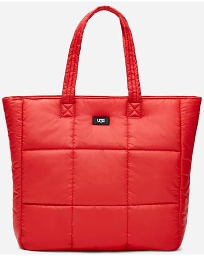 UGG Ellory Puff Tote - Red