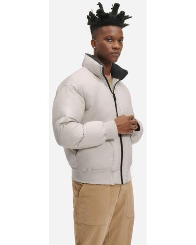 UGG ® Damion Sherpa Puffer Jacket Polyester - White