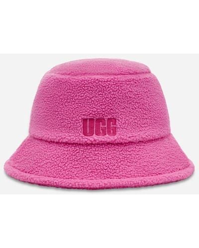 UGG ® Fleece Bucket Hat - Pink