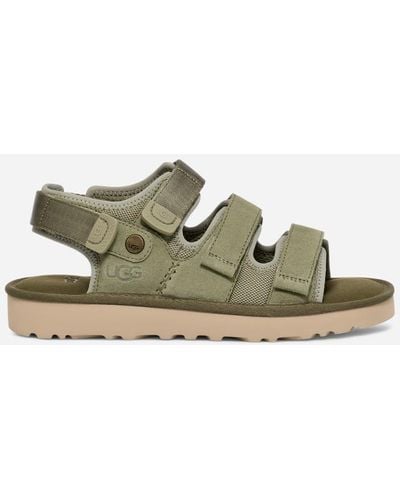 UGG Sandale Goldencoast Multistrap pour homme | UE in Shaded Clover, Taille 45, Daim - Vert