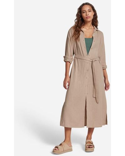 UGG ® Anthea Dress Cotton Dresses - Natural