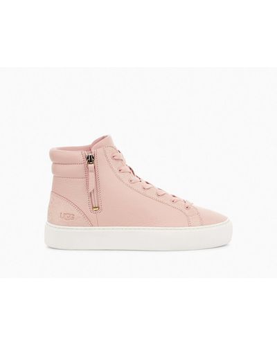 UGG Olli Snow Leopard Sneaker - Pink
