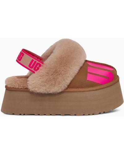 UGG Funkette Chaussons - Rose