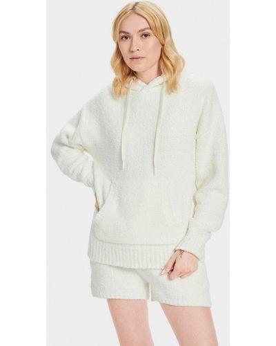 UGG Asala Vest pour in Cream, Taille XL, Mélange De Polyester - Blanc