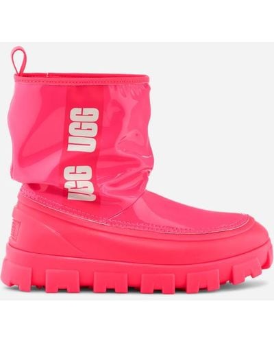 UGG 'brellah Mini' Ankle Snow Boots - Pink