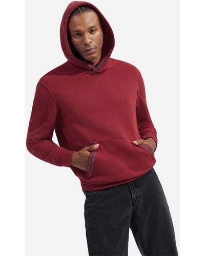 UGG ® Tasman Hoodie Cotton Blend/recycled Materials - Red