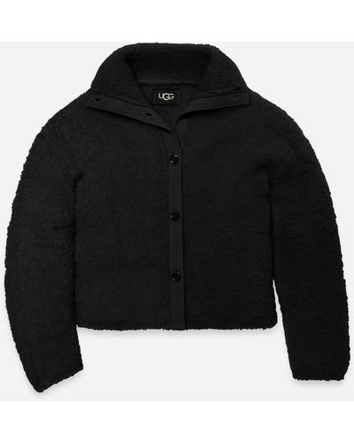 UGG ® Alaura Cloudfluff Sweater Wool Blend Sweaters - Black
